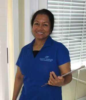 Samana at HappySmiles Dental